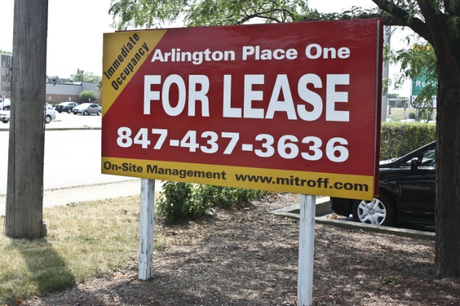 Arlington Place One; Site Sign